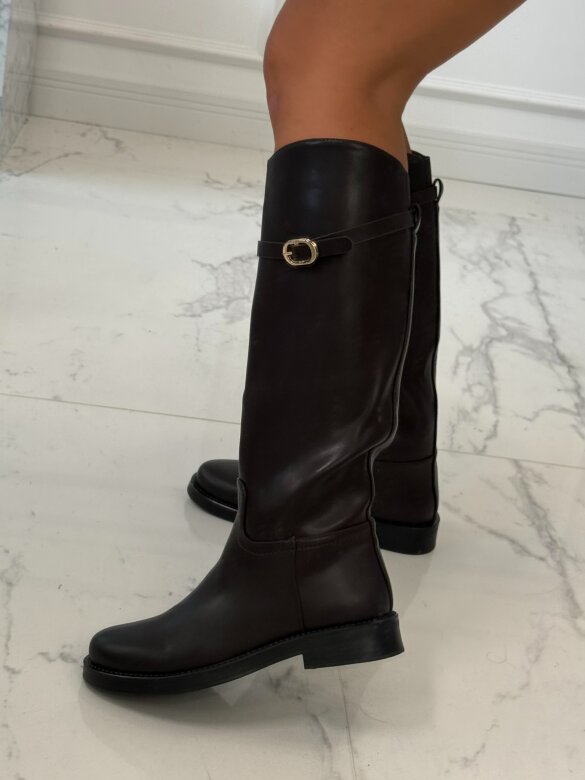 High boots Vernazzo chocolate