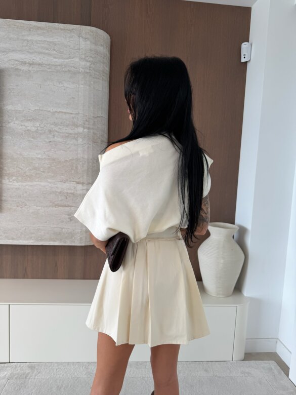 Spódniczko-szorty Vital ecru