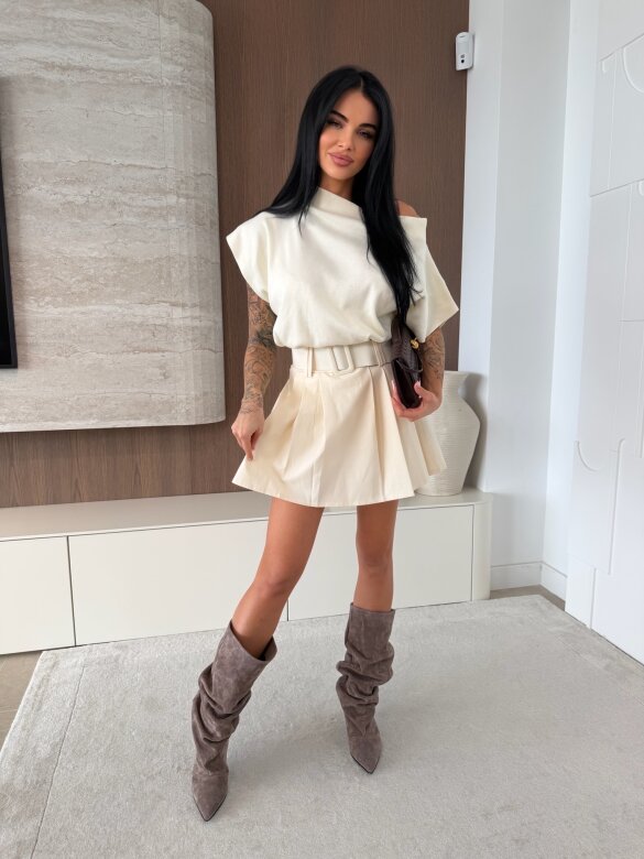 Spódniczko-szorty Vital ecru