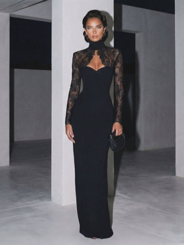 Dress Midnight Desire black