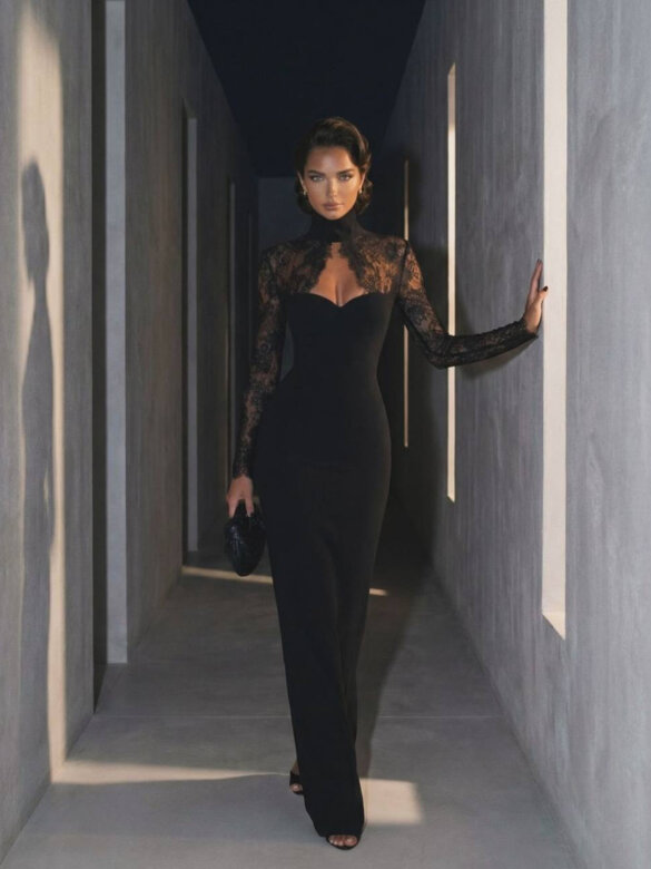 Dress Midnight Desire black