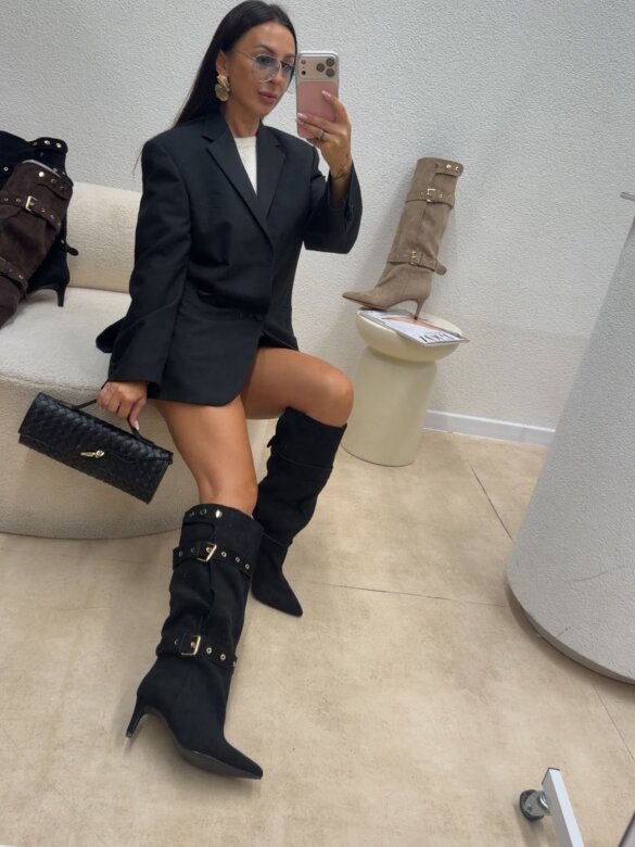 High Boots Mirado black