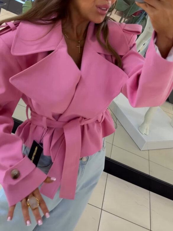 Kurtka Primavera różowa 