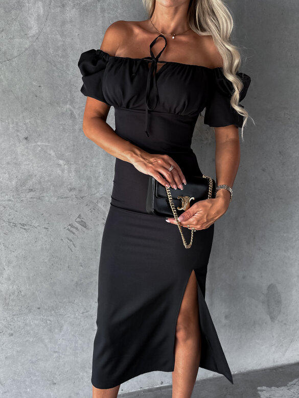 Sukienka Isabella maxi czarna 
