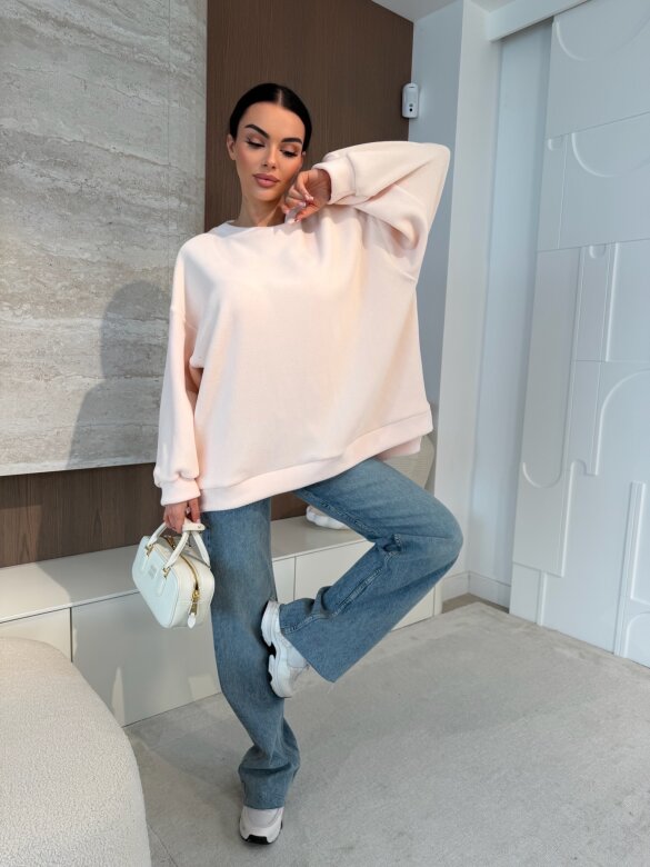 Bluza Vela polarowa brzoskwiniowa