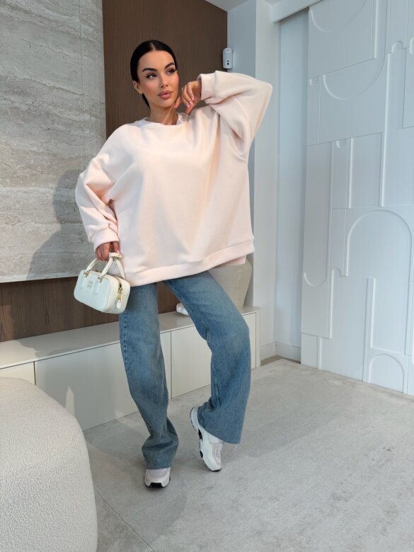 Bluza Vela polarowa brzoskwiniowa