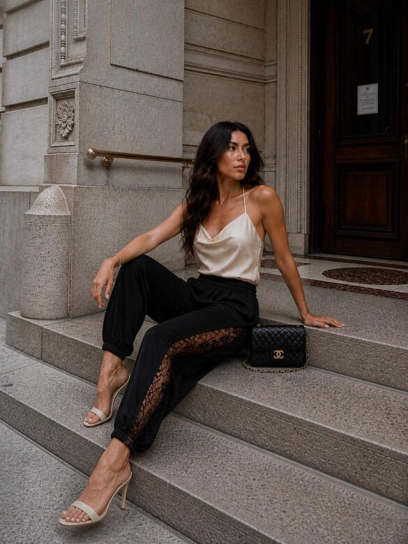 Trousers Seraphine black 