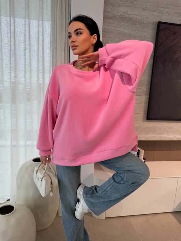 Bluza Vela polarowa różowa