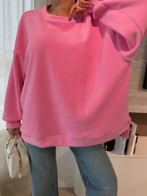 Bluza Vela polarowa różowa