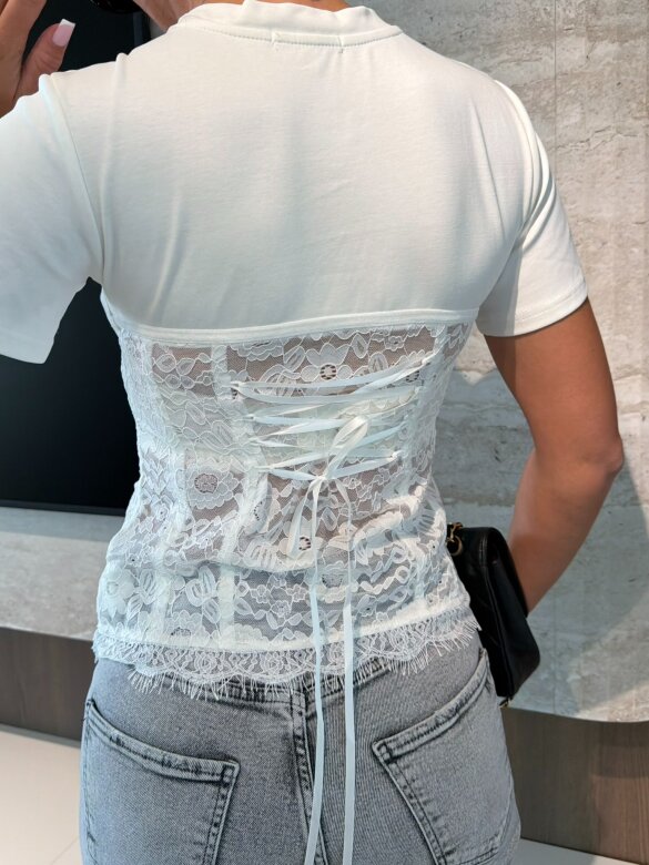 T-shirt Solvie biały 