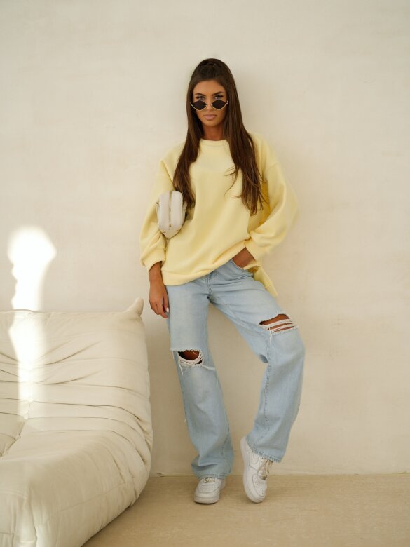 Bluza Vela polarowa żółta