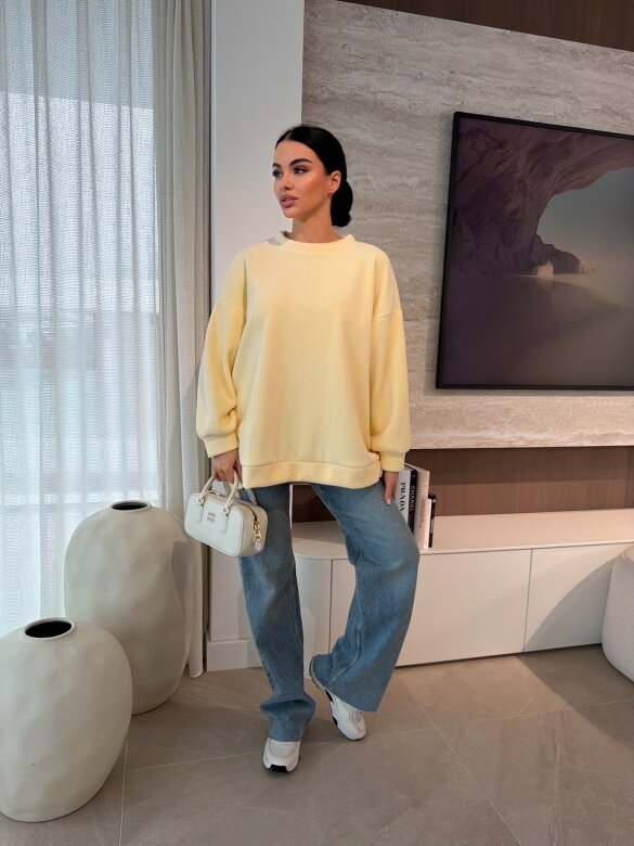 Bluza Vela polarowa żółta