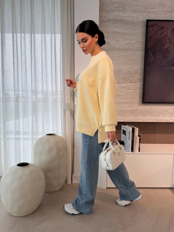 Bluza Vela polarowa żółta