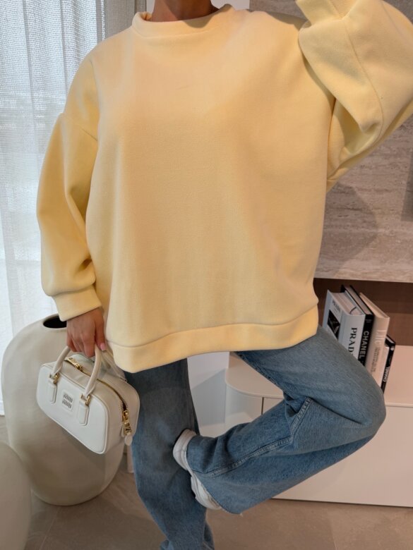 Bluza Vela polarowa żółta