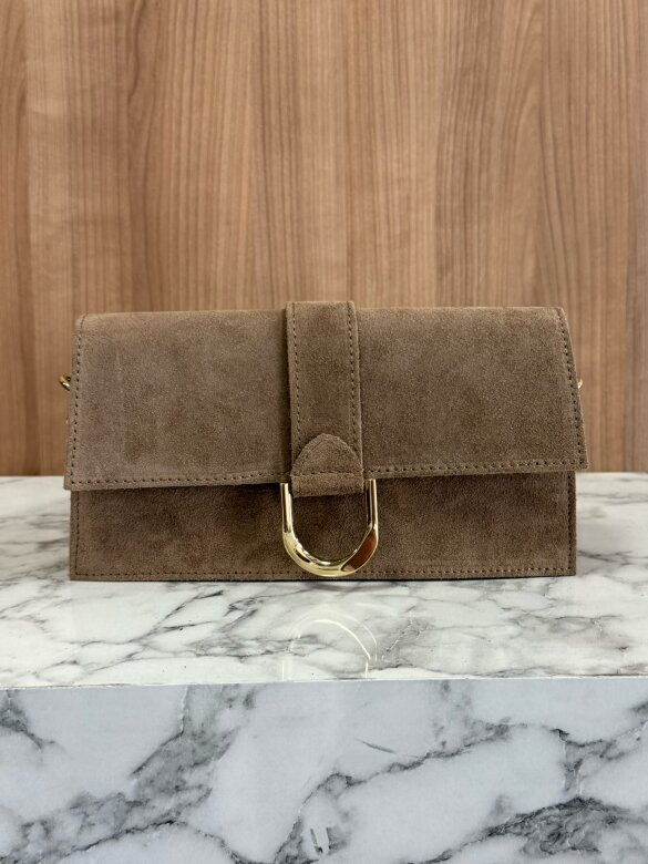 Bag Tacoma leather beige