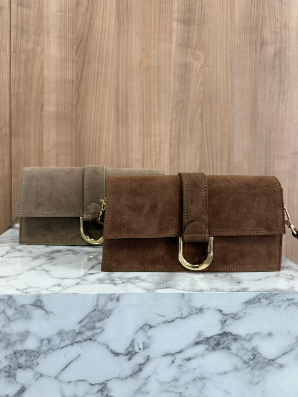 Bag Tacoma leather beige