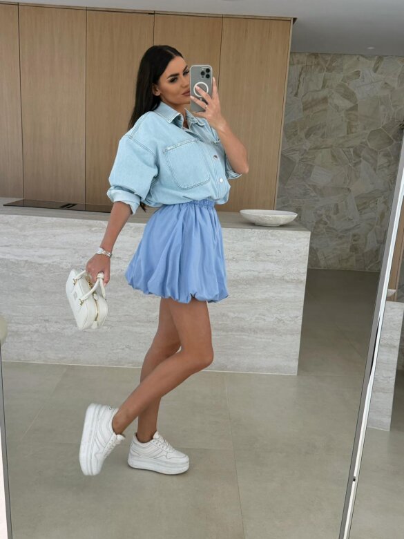 Spódniczka Sweety bombka niebieska