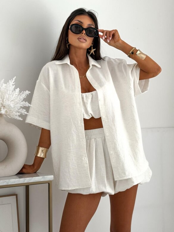 Set 3in1 Sun Kiss with cotton white