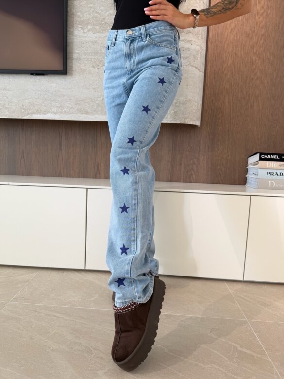 Spodnie Mauricio jeans niebieskie