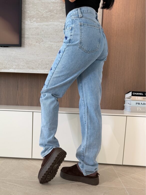 Spodnie Mauricio jeans niebieskie