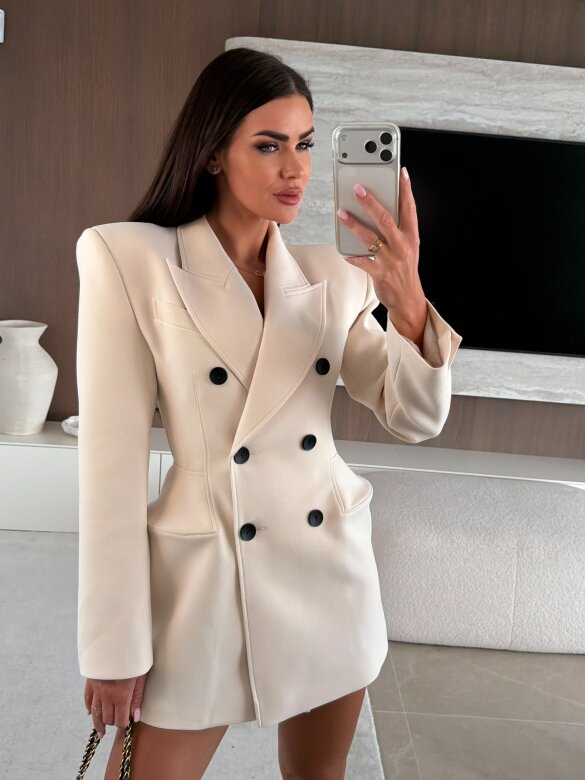 Marynarka Aviosa long waniliowa