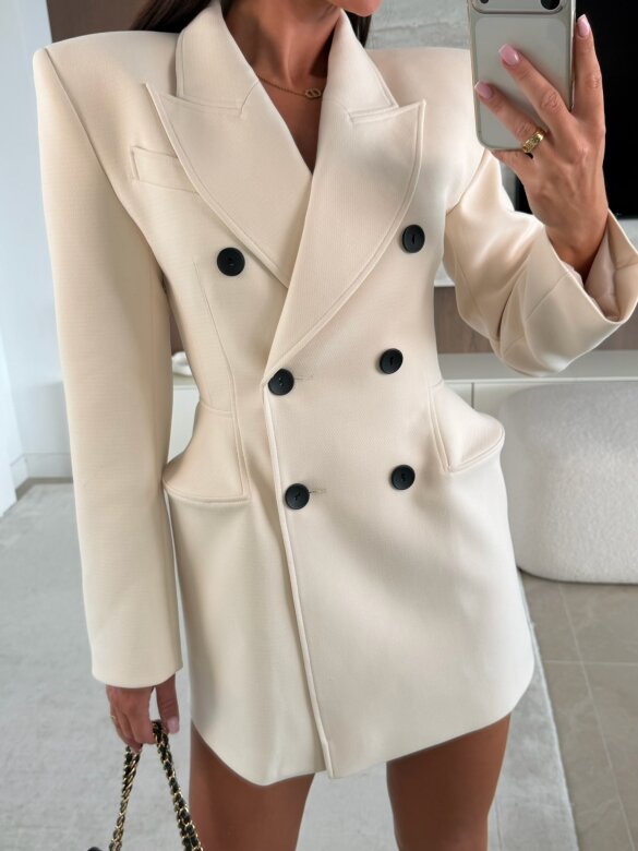 Marynarka Aviosa long waniliowa