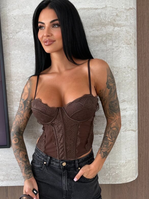 Corset Luvio chocolate