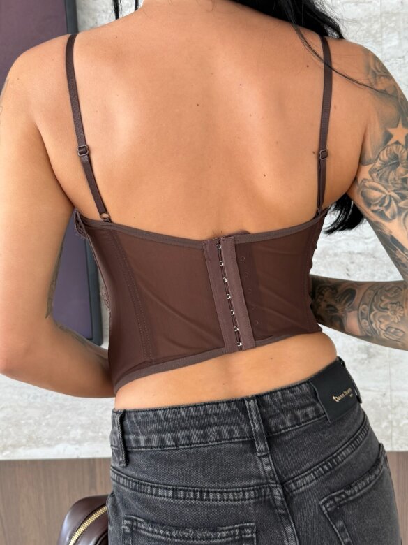 Corset Luvio chocolate