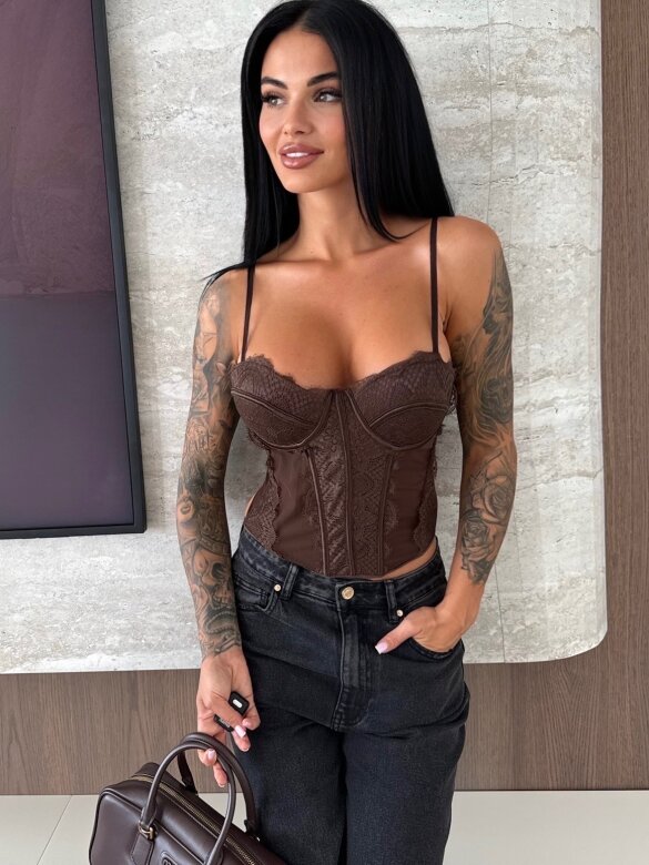 Corset Luvio chocolate