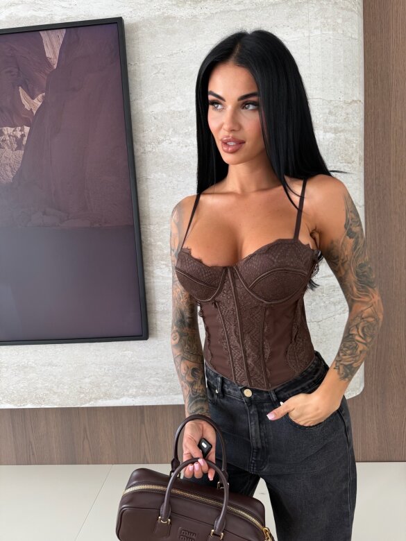 Corset Luvio chocolate