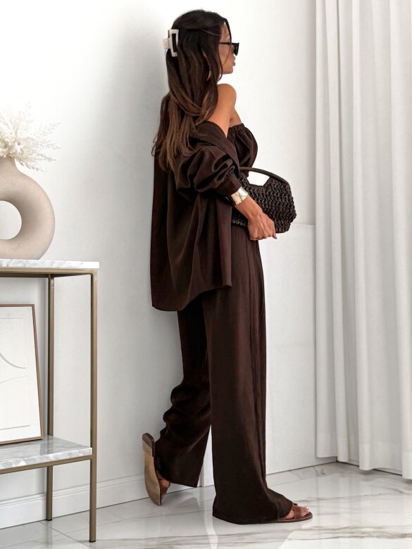 Set 3in1 Deep Muse linen chocolate