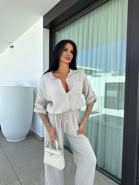 Muslin set 2in1 Marevino beige