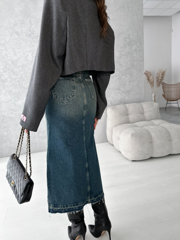 Spódnica Tyler jeans niebieska
