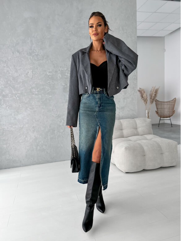 Spódnica Tyler jeans niebieska