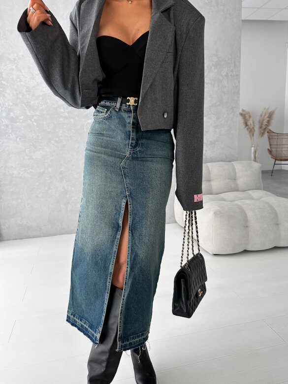 Spódnica Tyler jeans niebieska