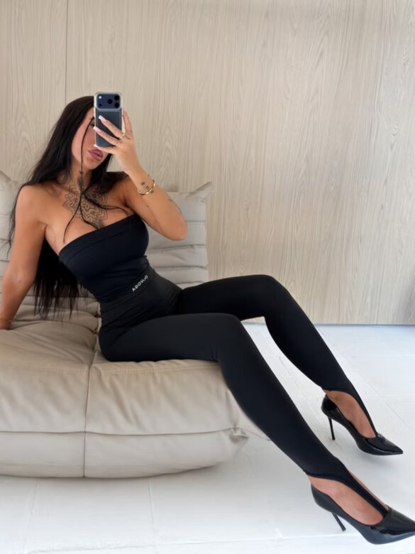 Legginsy Orelii czarne