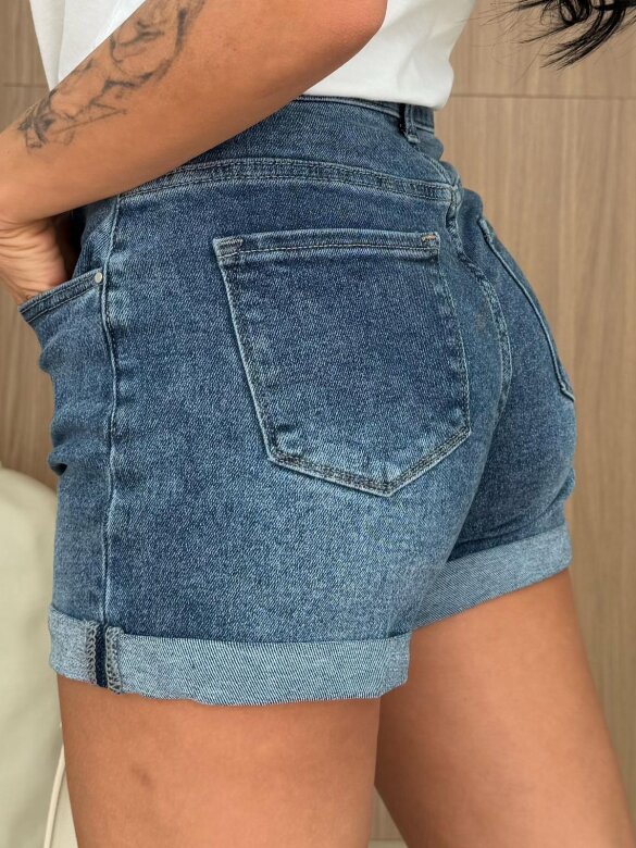 Szorty Bellorie jeans niebieskie