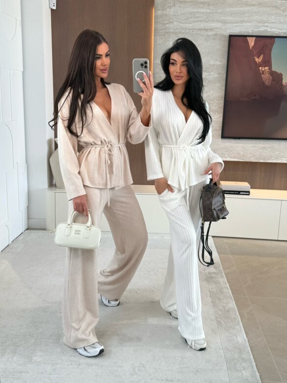 Komplet 2w1 Cento II jasnobeżowy 