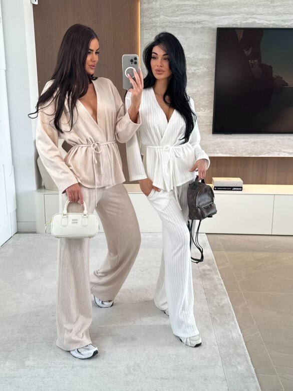 Komplet 2w1 Cento II jasnobeżowy 