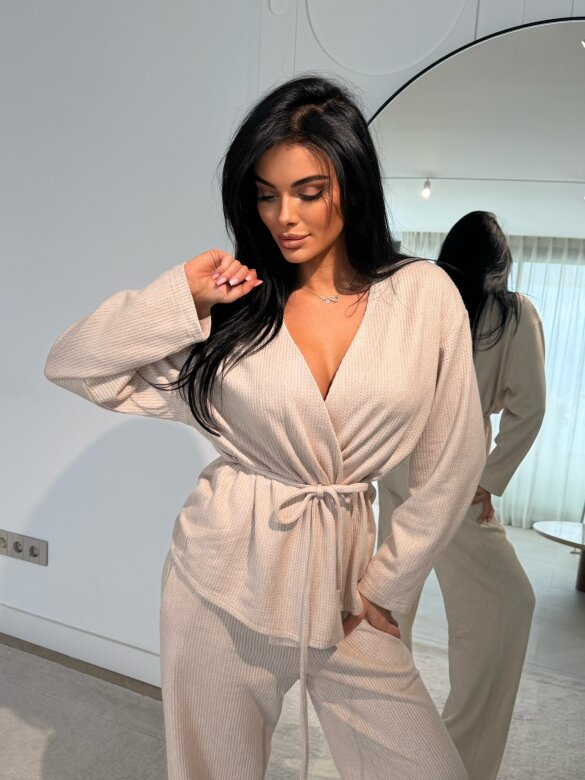 Komplet 2w1 Cento II jasnobeżowy 