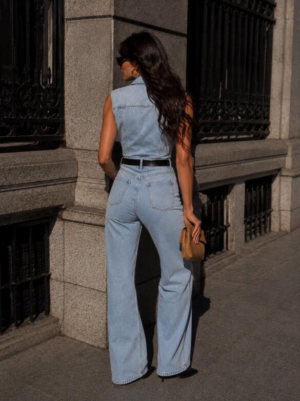 Kombinezon Signature jeans jasnoniebieski 