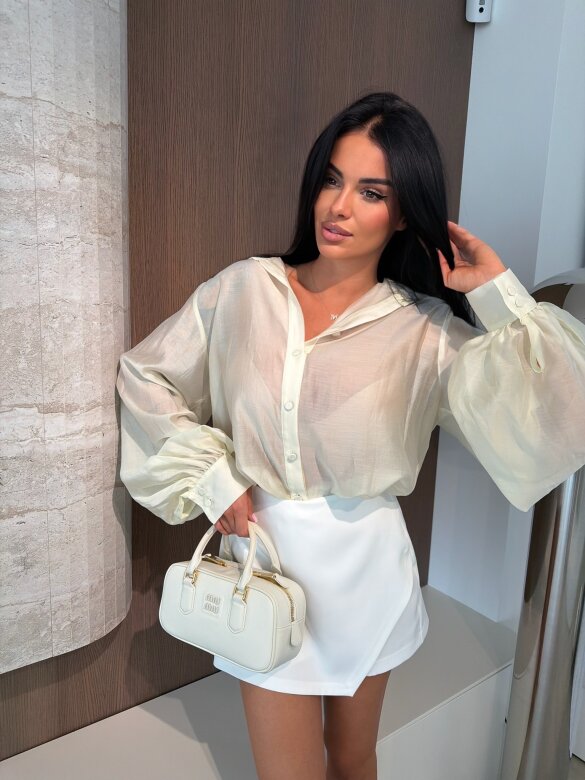 Koszula Perfetto cytrynowa