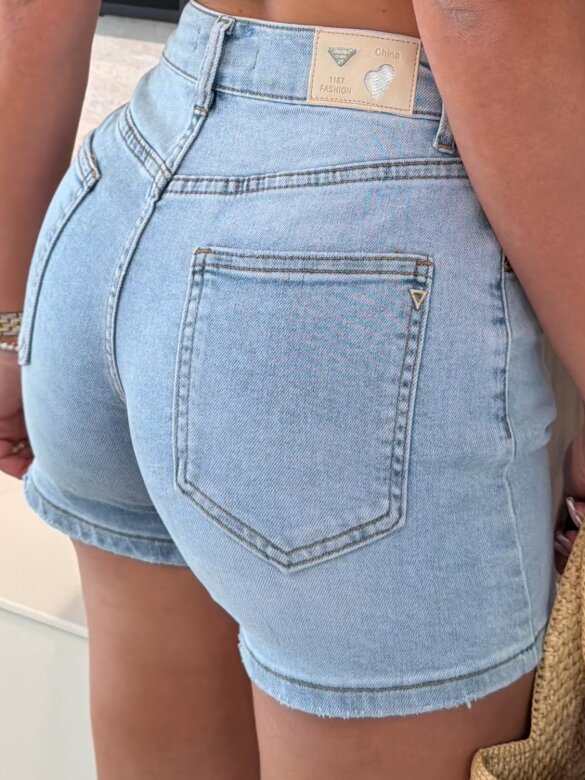 Szorty Beliami jeans jasnoniebieskie