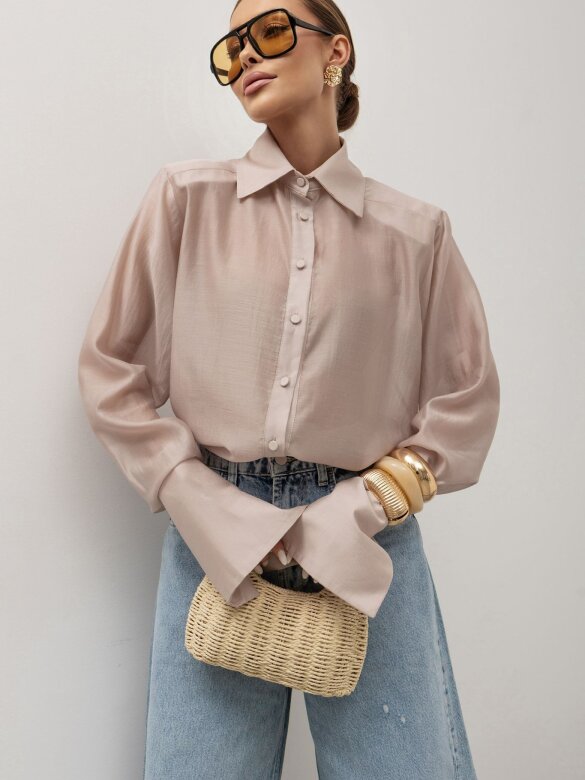 Koszula Rilasso beżowa