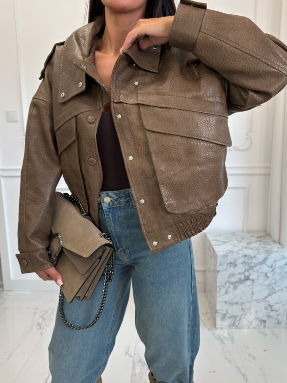Biker Jacket Rhea brown