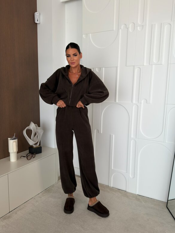 Set 2in1 Cassian cotton chocolate