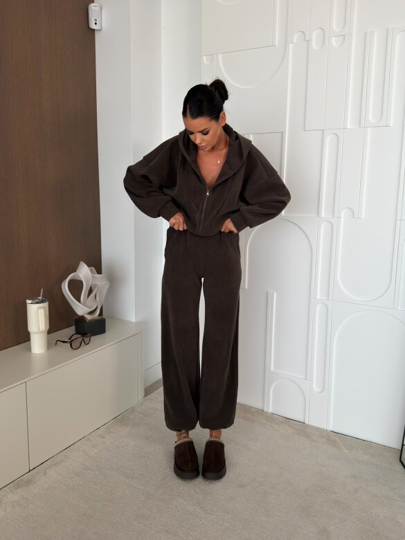 Set 2in1 Cassian cotton chocolate