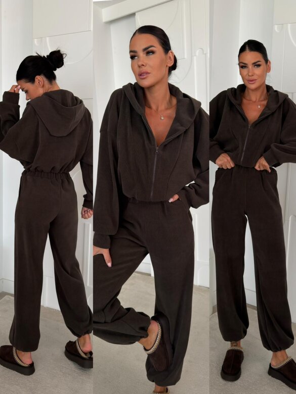 Set 2in1 Cassian cotton chocolate