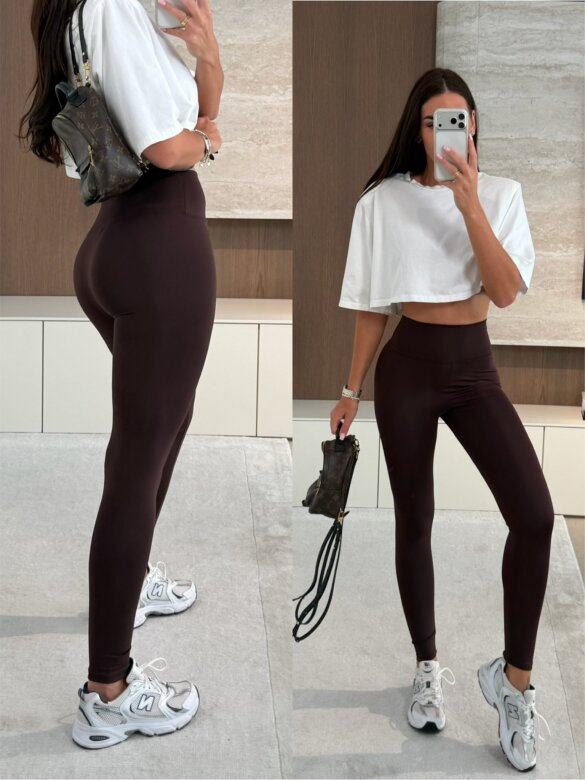Legginsy Callor czekoladowe