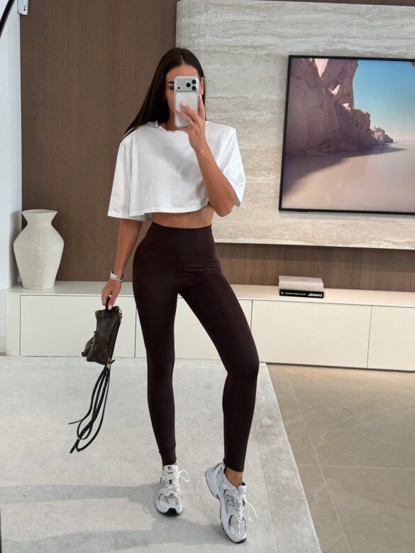 Legginsy Callor czekoladowe